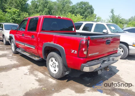 2005 Chevrolet Silverado 1500 Z71 из США, поврежденный, VIN 2GCEK13T551242533